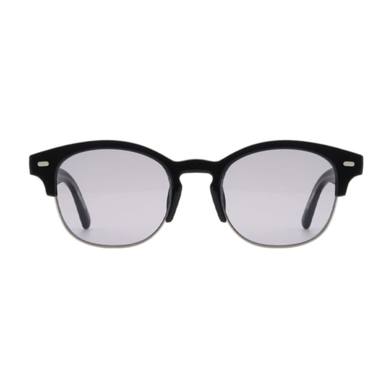 Oart Moyan BLACK GRAY Gold-rimmed Tinted Sunglasses