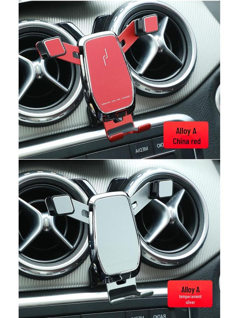 Wireless Charging Phone Holder for Mercedes-Benz 15-19 GLA/13-19 CLA, Navigation Compatible