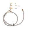 Turbo Oil Feed Line Kit 1 8PNT AN4 Fitting Oil Drain Line for T3 T4 T04E T60 T61 T61 T70
