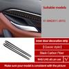 For BMW X1 E84 2011-2015 Carbon Fiber Center Console Gear CD Door Panel Trim Sticker Decoration Car Interior Tuning Accessories