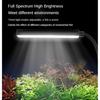 360° Smart Dimming Fish Tank Small Clip Lamp RGB Modes Full Spectrum Aquarium Light Flexible Adjustment Fish Tank Light