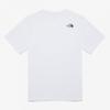 The North Face Men S CoTTon baSic ShorT Sleeve T ShirT whiTe nT7ur05b