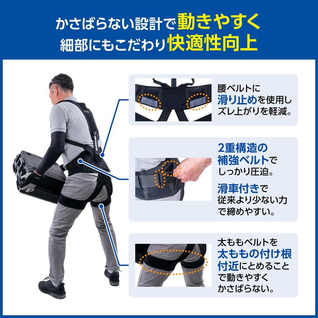 Shop Medical Power Assist Assist Waist Integrated Waist Nursing Forward Reduces Nippon Sigmax [MEDIAID] [Official Manufacturer] Suit, Gear, 2,