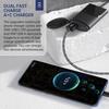Motorcycle Charger 30W USB-C & 18W USB-A Dual Ports Phone Fast Charging Adapter