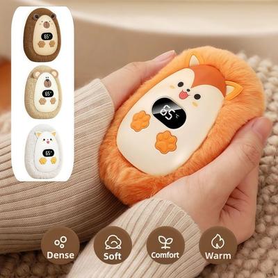Electric Hand Warmer Mini Three-speed Adjustment Digital Display Hand Warmer Smart Temperature Control Portable