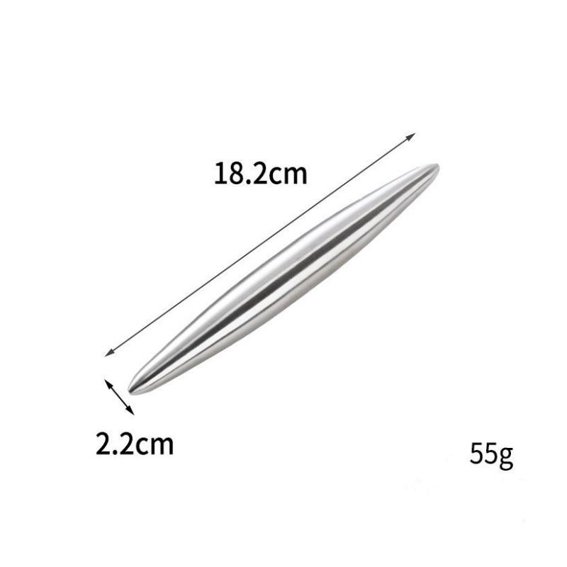 

Скалка из нержавеющей стали 304 Кухонная утварь Ролик для теста Выпечка Пицца Лапша Печенье Пельмени Приготовление Антипригарный Инструмент для выпечки