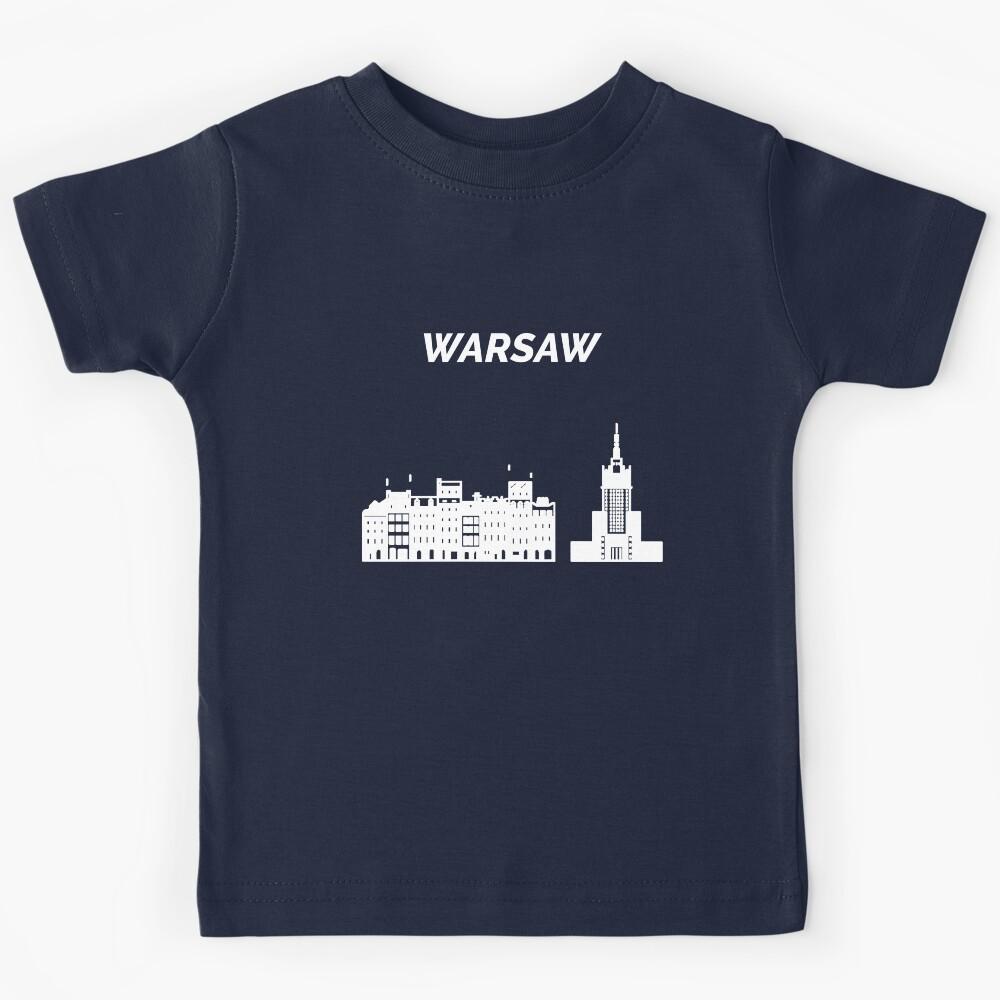 Warsaw Capital of Poland Kids T-Shirt 120