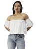 Moomaya Cotton Printed Off-Shoulder Top Summer Wear Crop Top For Women