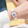 Disney Children's Watches Cute Cartoon Stitch Imitation Diamond Belt Student Quartz Watch Simple and Exquisite Gift
