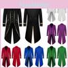 Steampunk Tailcoat Long Tuxedo Medieval Prince Victorian Gothic Coat  Halloween
