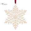 Portable Seasonal Ornament Christmas Snowflake Hanging Ornament, Decorative Xmas Tree Pendant, Shatterproof Decoration for Durable Festive Keepsake
