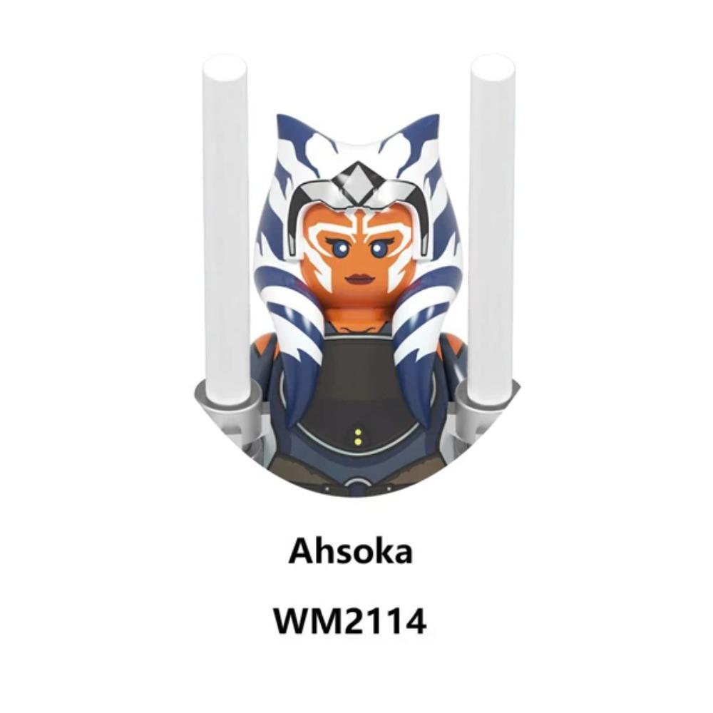 Bounty Hunter Cad Bane Building Din Djarin Grogu Bausteine Young Luke Skywalker Figur NED-B Steine Figur KM66037 KM66044 Spielzeug