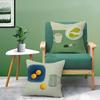 Abstract Simple Life Art Pattern Pillow Case Printed Brushed Fleece Pillow Baby Skin-Touch Eco-Friendly Dye-Sublimat