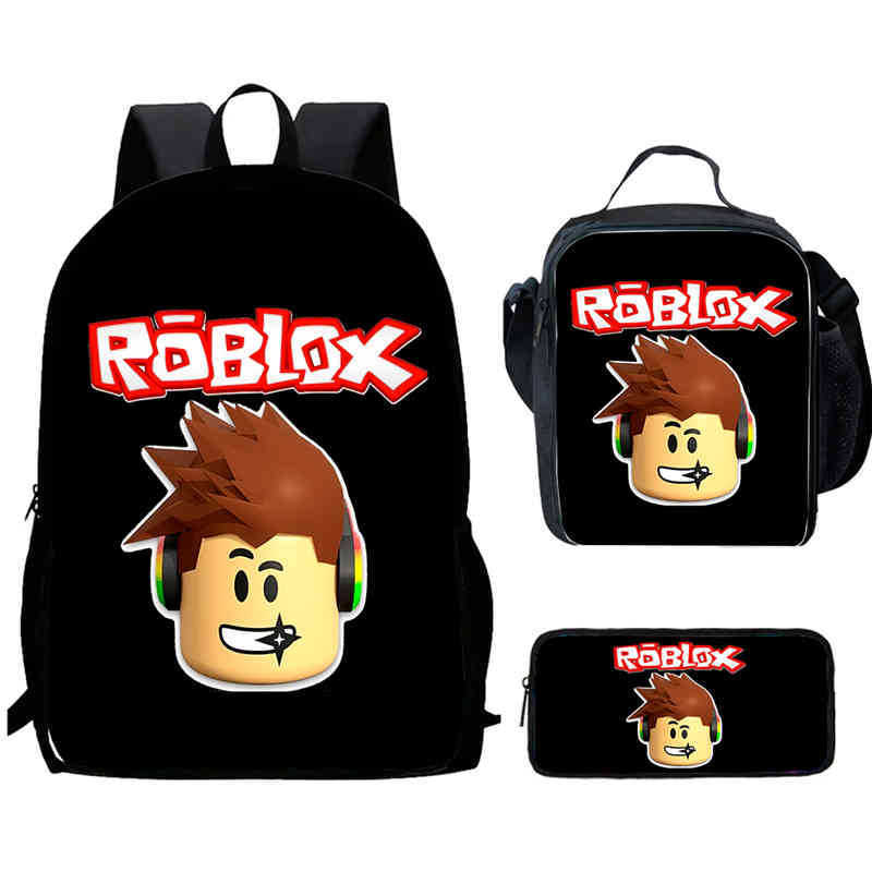 Roblox Printed Backpack, Children'S And Elementary School Bags