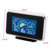 4 In 1 LCD Car Digital ALARM Gauge Pressure Voltmeter Volt Water Temperature Oil Pressure Fuel Gauge Temperature Sensor