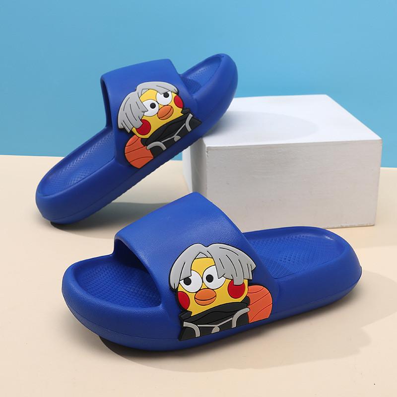 Adorable Childrens Cartoon Slippers Soft Eva Material For Ultimate Comfort Breathability And