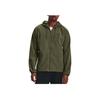Under Armour Solid Color Hooded Zip-Up Long Sleeve Jacket Men Jacket Olive-Green 1377171-390