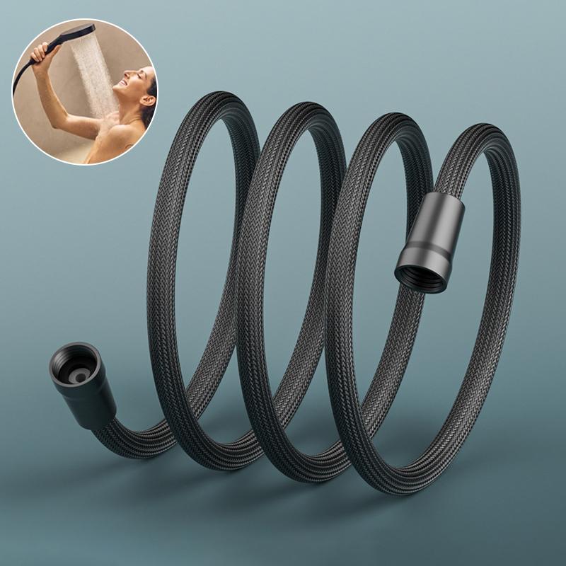 1.5/2M Anti Winding Handheld Shower Hose Gi/2 Flexible Shower Tube High Pressure Universal Interface Bath Shower Nylon Pipe