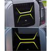 For JETOUR T2 Shanhai T2 2024-2026 Decals of The Spare Tire Cover Sticker Trunk Lid Warning Car Sticker Decorative Strip