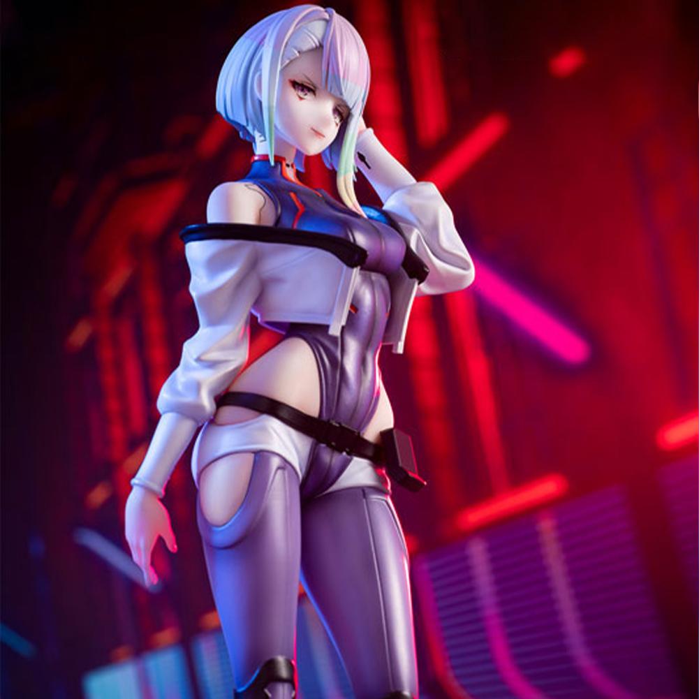 Anime Game Cyberpunk Rebecca Figure Standing Model Toy Collection Lucy Action Figure David figures Desk Decoration Birthday Gift