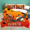 Uzumaki N-Naruto Bedding Set Cartoon Anime Quilt Cover Children Bedroom Bedclothes Boy Duvet Cover Polyester Bedspread Gift