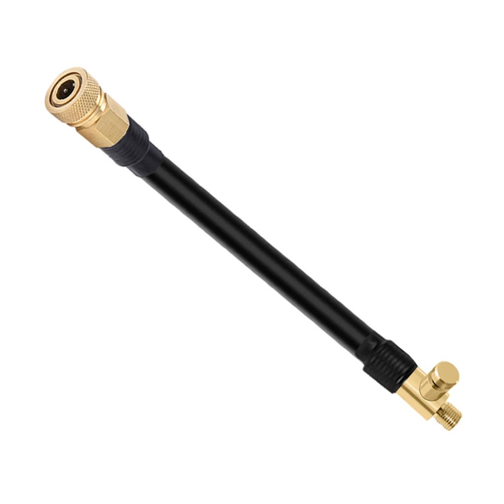 Car Tire Inflator Hose Locking Air Chuck Inflatable Air Pump xtension Tube