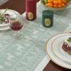 Luxury Christmas Table Runner: Handmade Imitation Cotton-Linen Tea Towel