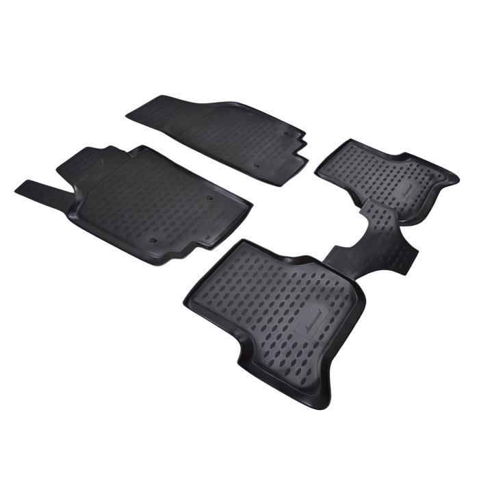 J&amp;J AUTOMOTIVE | Tapis De Sol En Caoutchouc 3D Exclusive Pour Seat Altea 2004-2015