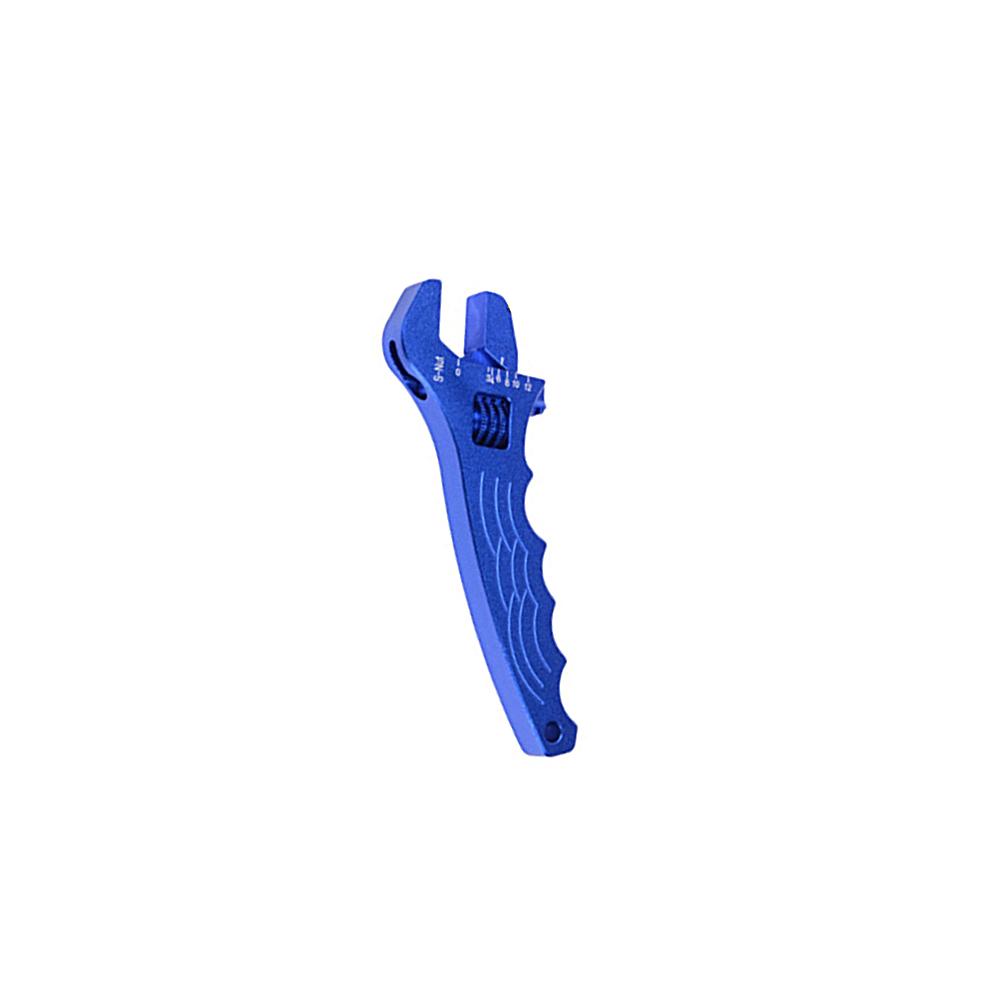 Adjustable AN 3 4 6 8 10 12 Aluminum WRENCH HOSE Fitting Tool Aluminum Spanner Universal AN3-AN12 Hose Fitting Blue Red Black
