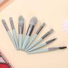 New 8 Mini Makeup Brushes Portable Soft Bristle Makeup Brush Set Beauty Tools Foundation Brush Loose Powder Brush Eye Shadow Brush