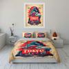 Tokyo Skyline Art Decoration Set Bedding Set with 1 Duvet Cover 2 Pillowcases Single Double King Queen, Gift