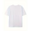 European sizes Simple and stylish J-letter printed men's round neck short sleeved T-shirt, comfortable sports top suitable for vacation leisure