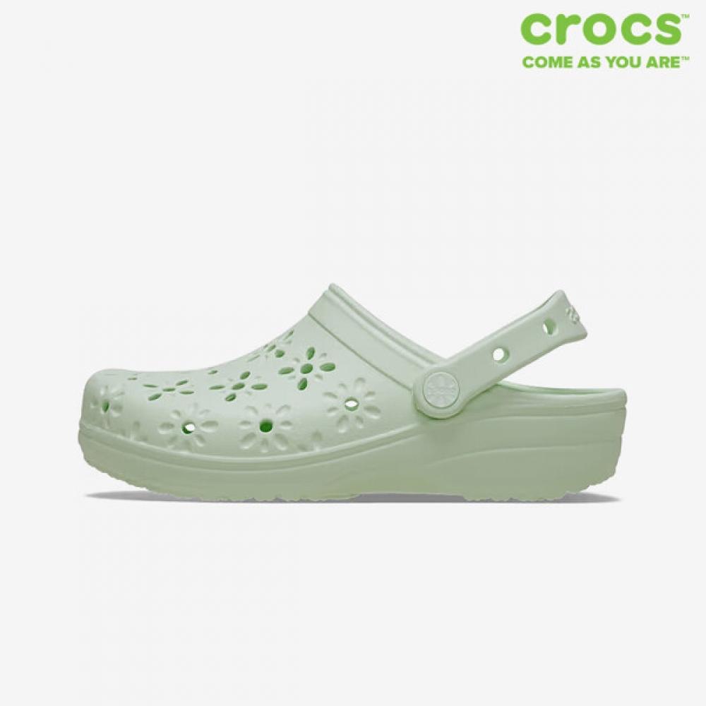 

Crocs Classic Floral Cut Out Clog Sandals 210927 3yh 3YH/250