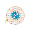 Digital Bead Clock Toy: Educational Shape Recognition and Stringing Set for Kids