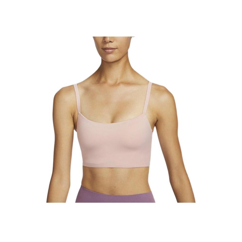 Nike Indy Low Impact Support Quick Dry Adjustable Sports Bra Women Underwear Oxford-Pink Soft-Pink AQ0141-601