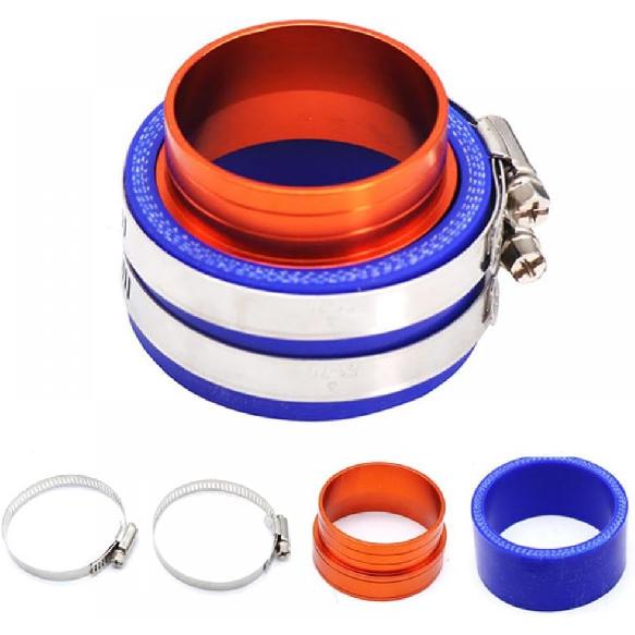 

CNC Aluminum Air Filter Joint Interface Adapter Compatible With 37mm 42mm 45mm 50mm Motorcycle Carburetor PWK Intake Manifold(42MM SET) 42MM SET