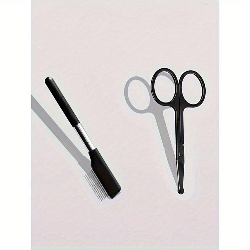 Easy-To-Clean Pet Eye Brush, Clean Face Comb + Clean Face Scissors, Remove Tear Marks, Scabs And Mucus, Comb Hair, Suitable For Small Cats And Dogs