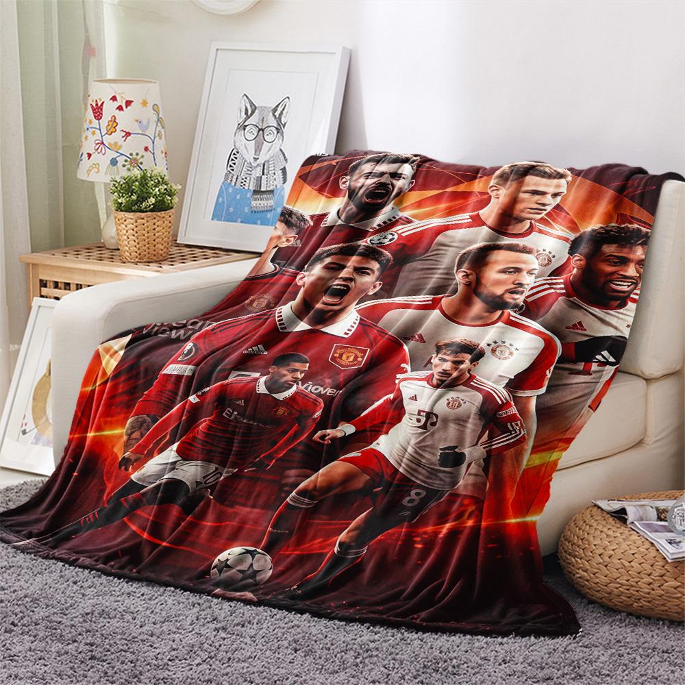 The Gunners Print FlAannel Blanket, High quality Comfortable for All Seasons, Home Decor, Warmth and Comfort