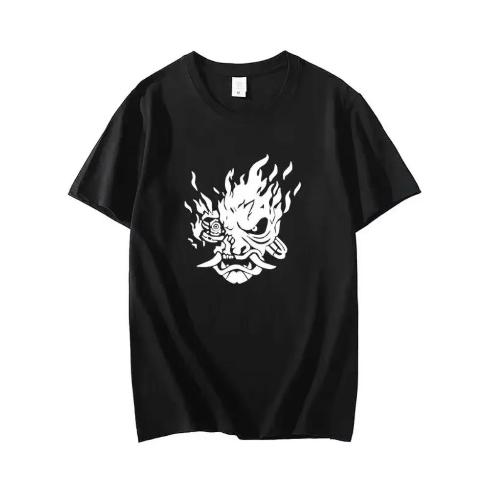 Summer Cotton Game Printed Fashion Men T-Shirt for Men/Women  Oversized T Shirts Short Sleeve Tops Unisex Streetwear Clothes Tee