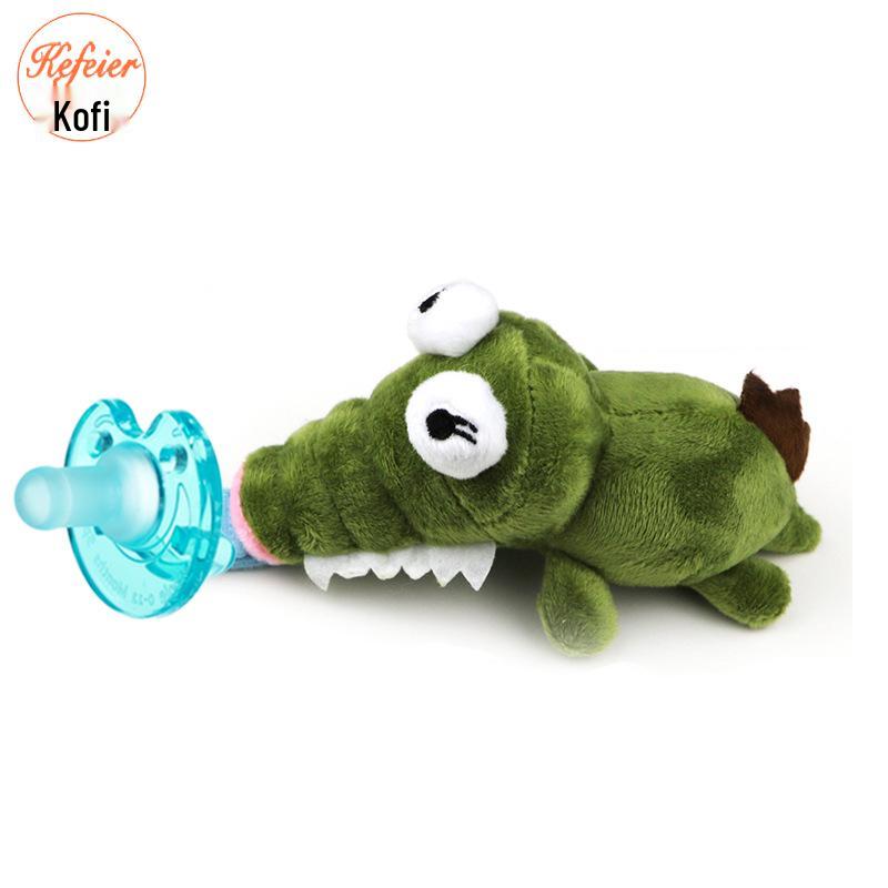 Baby Doll Plush Animal Silicone Pacifier Toy