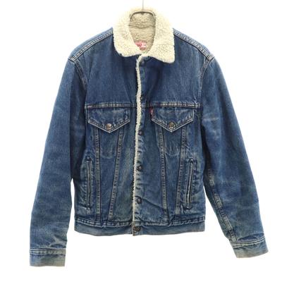 80'er Vintage Made in USA Denimjakke Herre Brugt