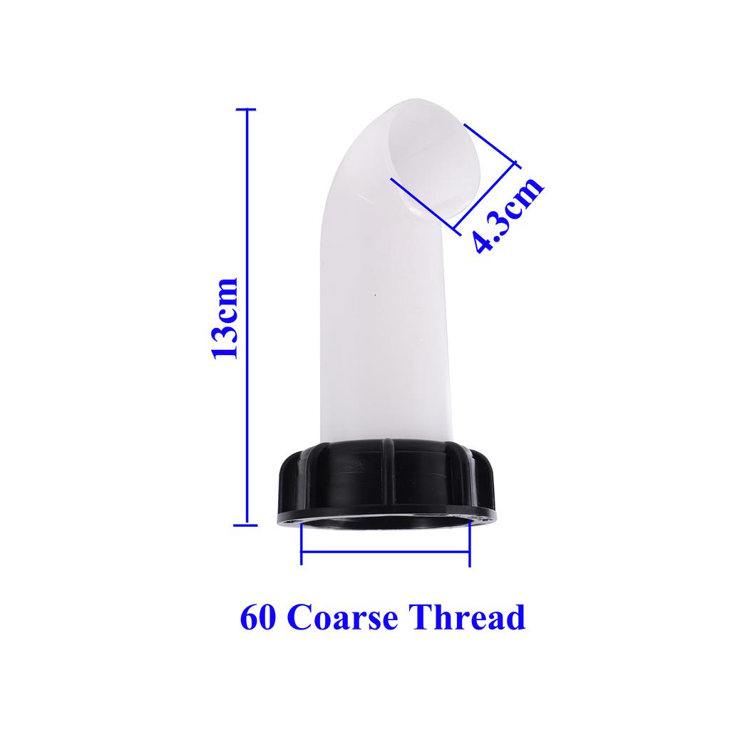 Thread IBC Tank Adapter Extension Drain Spout Hose IBC Water Tank Nozzle Tap Cap Valve Fitting For Home Garden Water Connectors