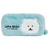 Bear Printed Joke Plush Pencil Case Anime Peripheral Cartoon Cute Bag Storage