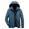 Autumn and Winter Men's Cold-resistant Large Size Casual Anti-scratch Mountaineering Jacket Plus Velvet Warm Outdoor Jacket