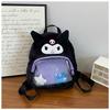 Backpack Sanrio Cinnamoroll Kuromi Plush Large Capacity Cute Cartoon Kawaii Shoulder Bag For Girls Student School Travel Daily