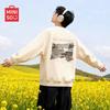 MINISO Men's Trendy Crewneck Sweatshirt