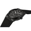 Tissot PRX Powermatic 80 Watch, 40mm, Rubber Strap, Black Carbon Fiber Dial, Officially Imported, T1379079720100