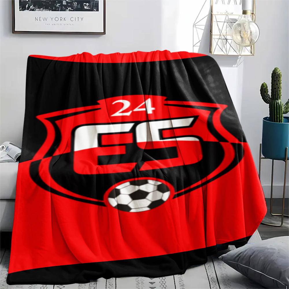 1Pc 24 Erzincanspor Print Flannel Blanket High Quality Warm Comfortable Cover for All Seasons Perfect for Gifts Home Decor