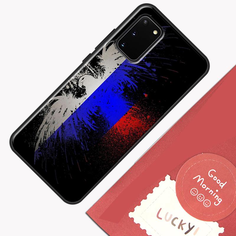 Russian Flag Phone Case For Samsung Galaxy S26 S25 Ultra S20 S21 S22 S23 S24 S10 Plus S25 FE Cover Shell