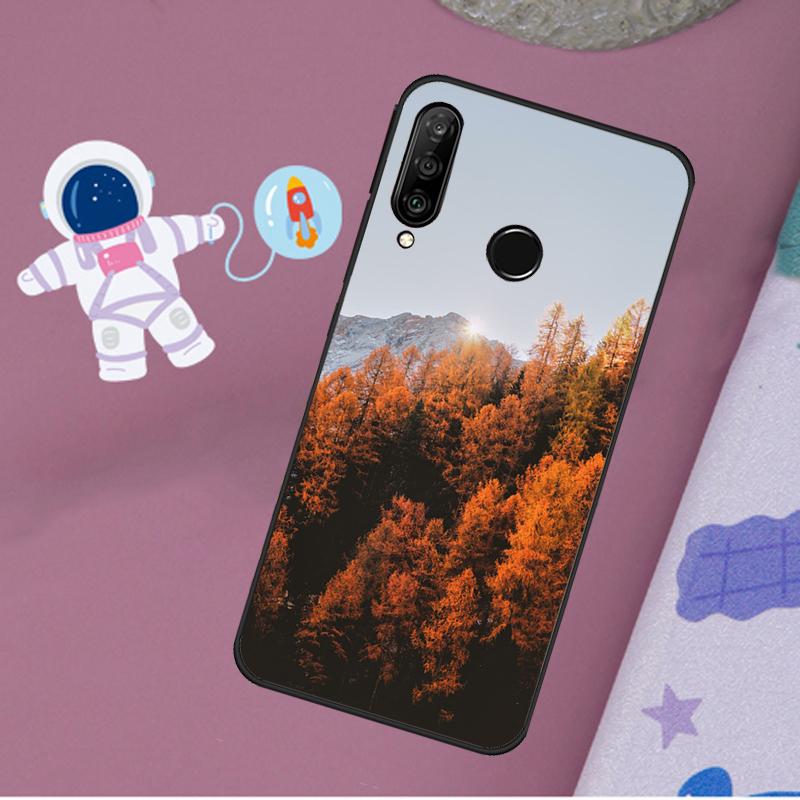 

Mountain Forest For Huawei Nova 10 9 SE 11 Pro Y60 Y70 Y90 Y61 Y91 Y72 Y73 12i 11i 8i P20 P30 P40 Lite Case Huawei Nova 9